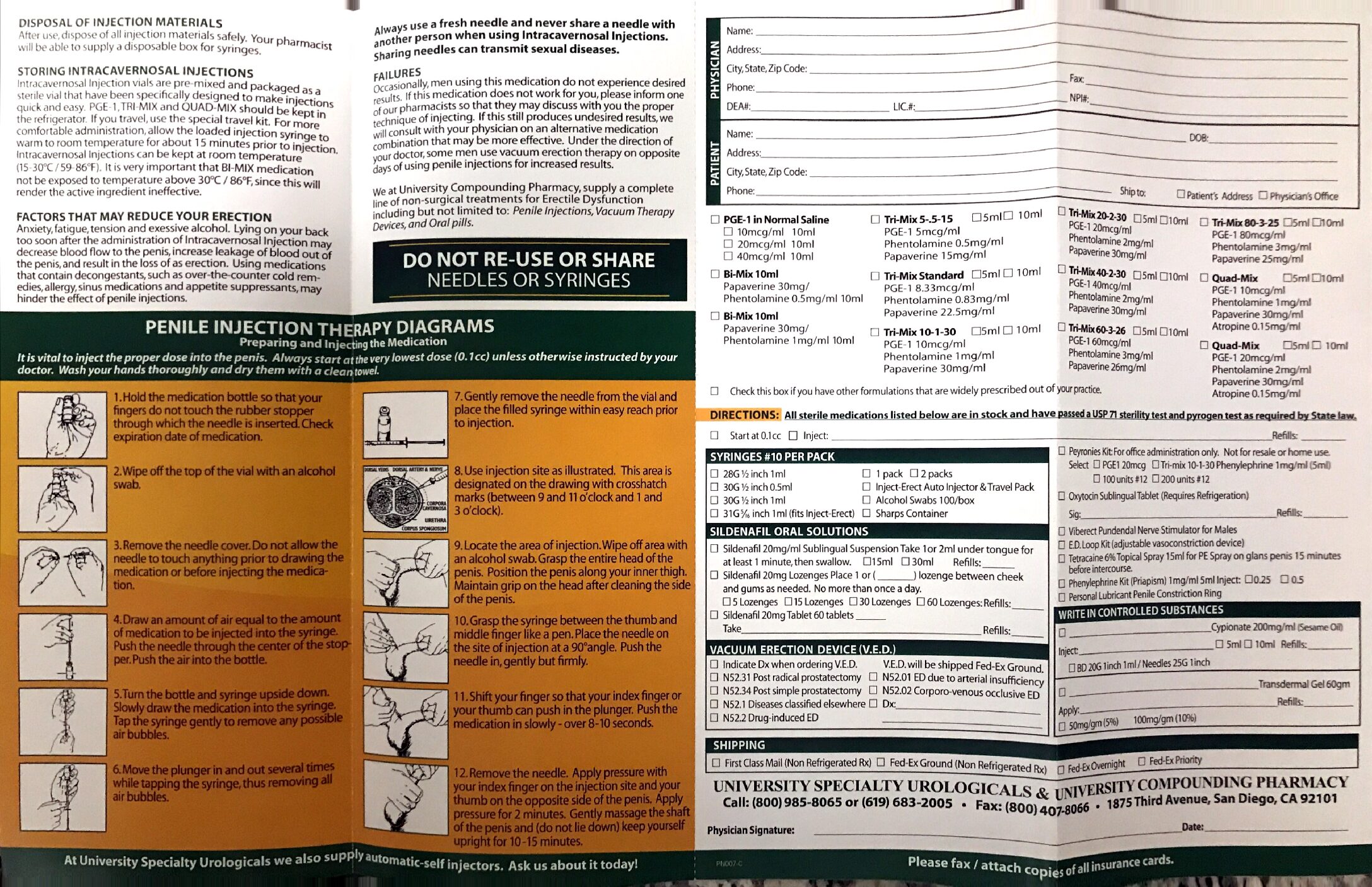 medical brochure