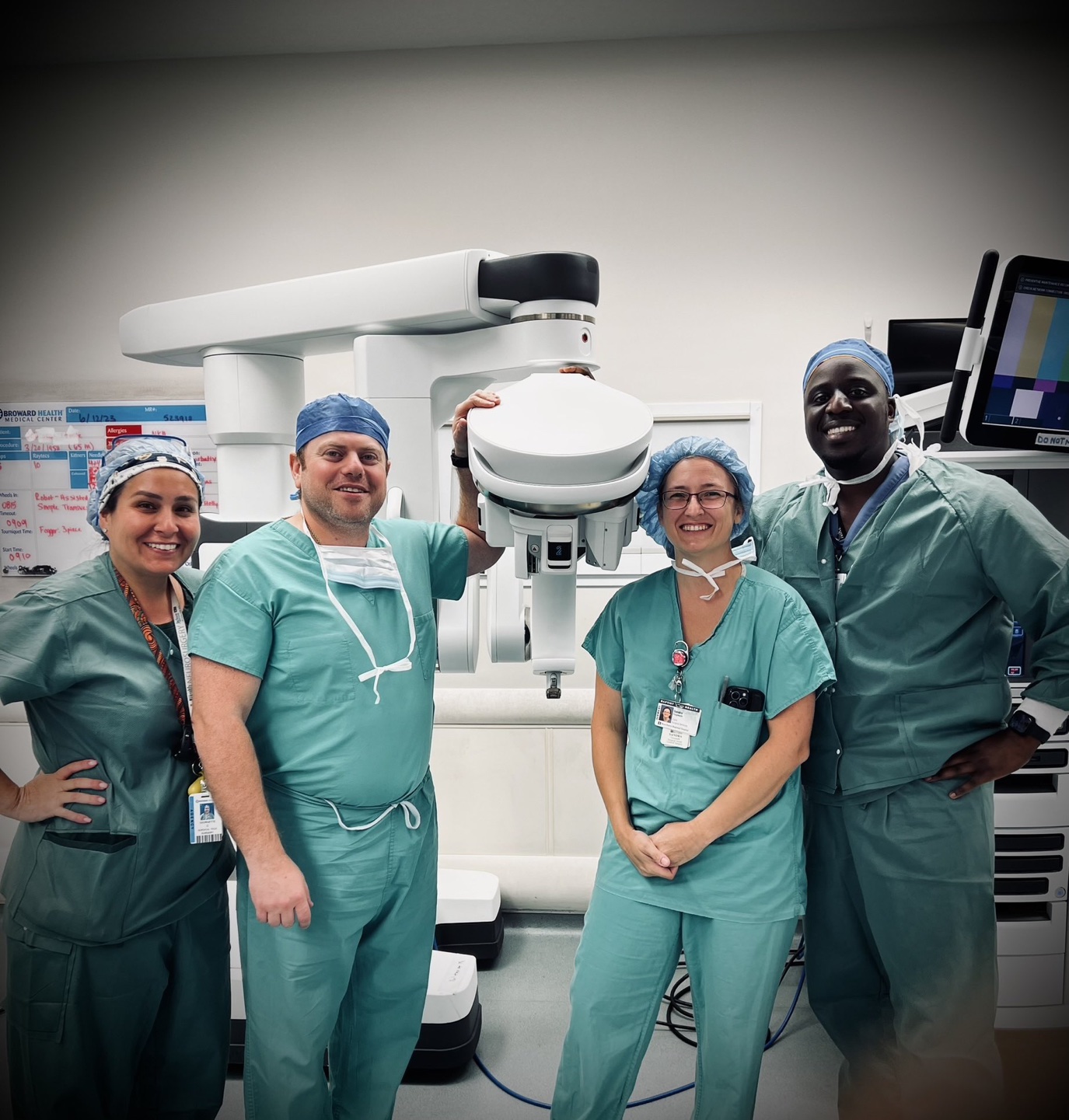 First SP robotic case at Broward Health Medical Center